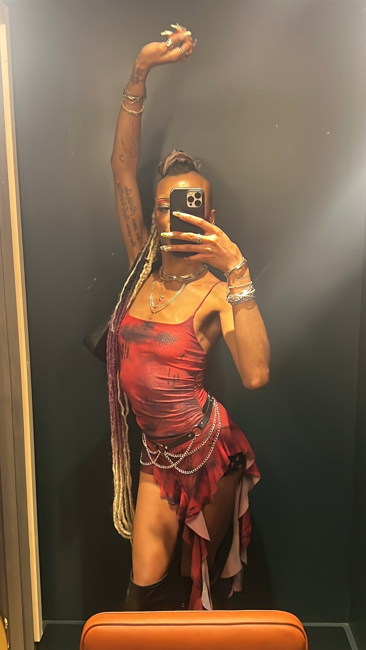 Self Romance Mesh Dress