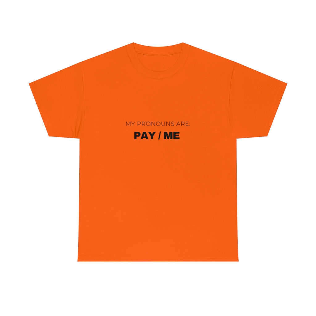 MY PRONOUNS ARE: PAY/ ME