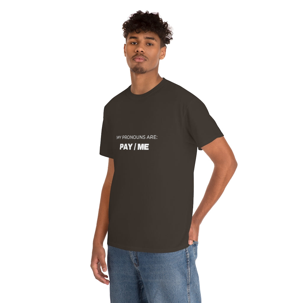 MY PRONOUNS ARE: PAY/ ME