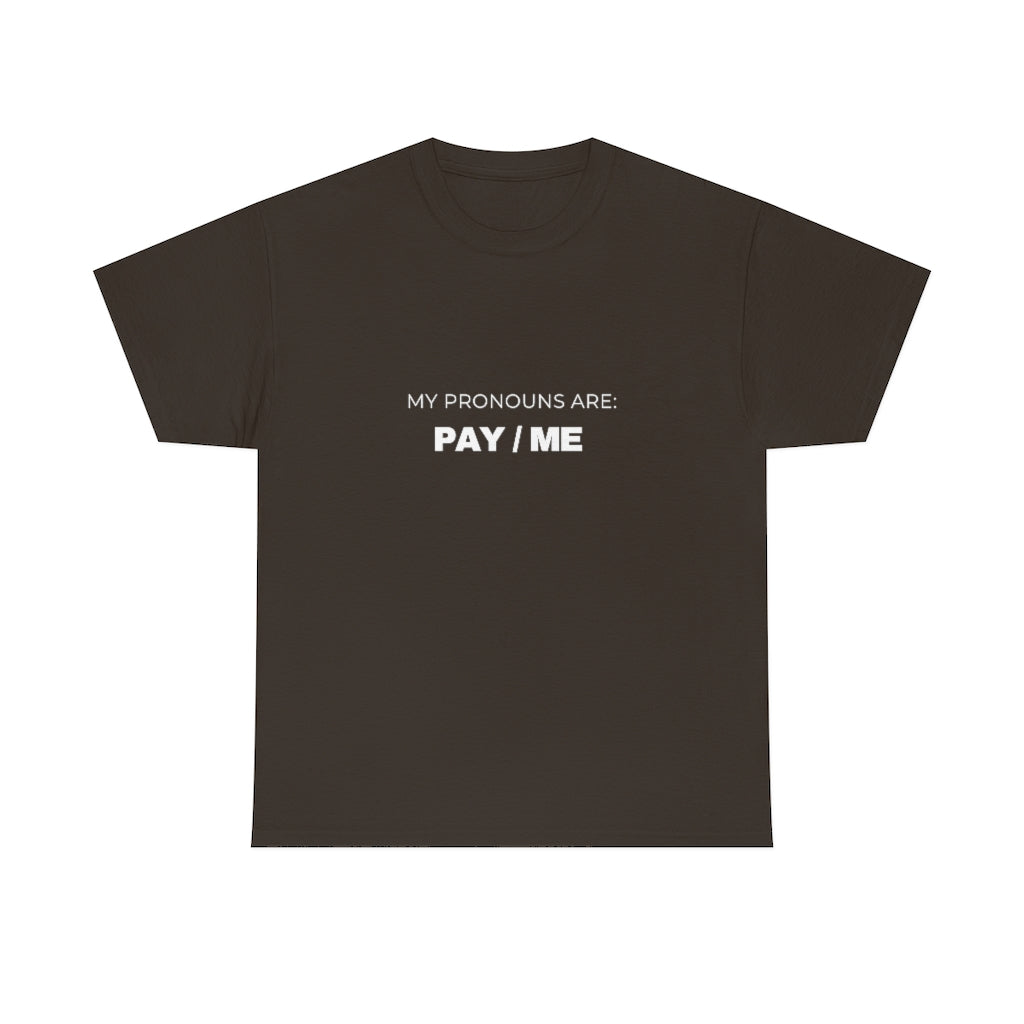 MY PRONOUNS ARE: PAY/ ME
