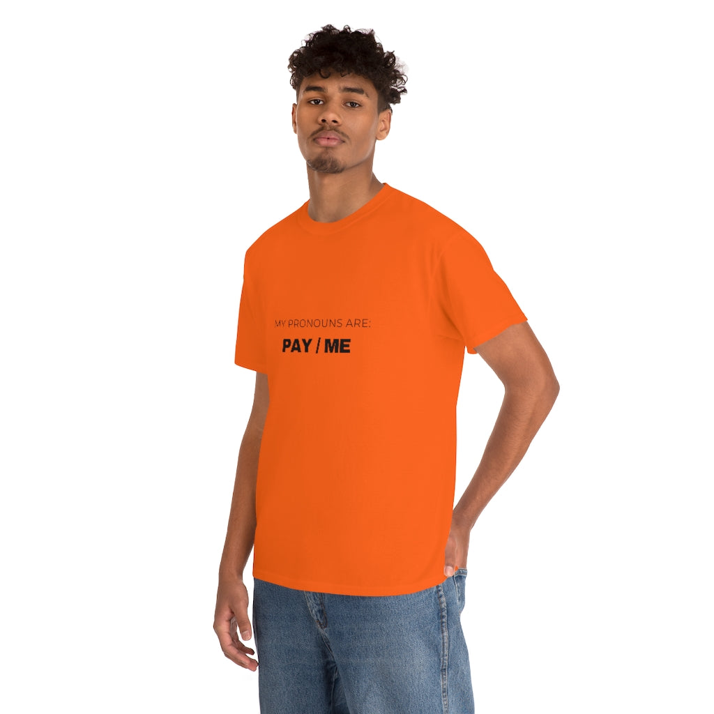 MY PRONOUNS ARE: PAY/ ME
