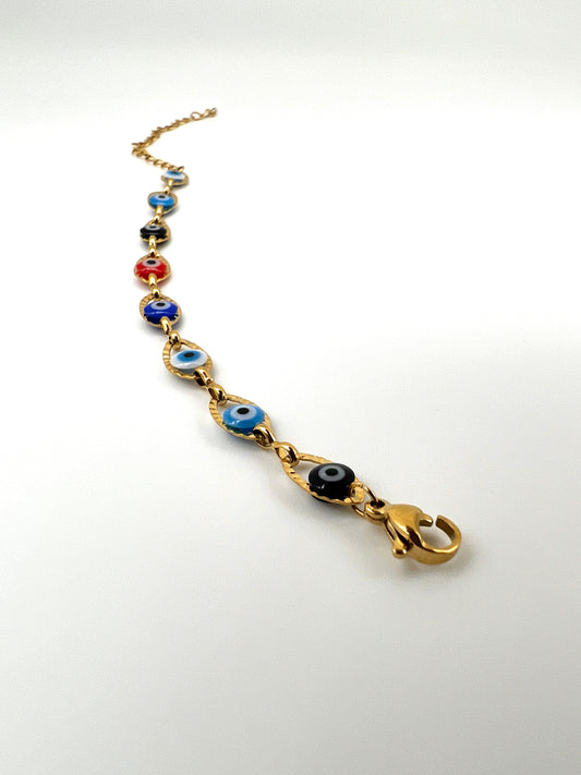 Watchful Chain Bracelet