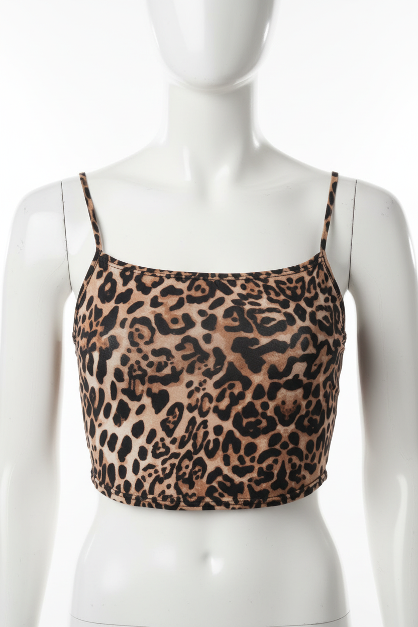 Wild Card Leopard Top
