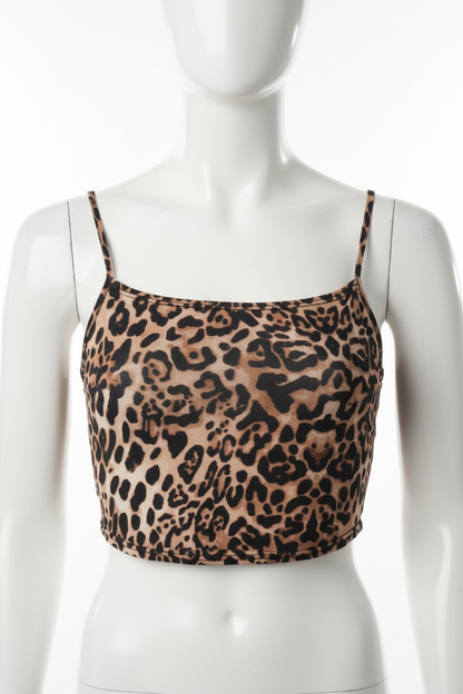 Wild Card Leopard Top
