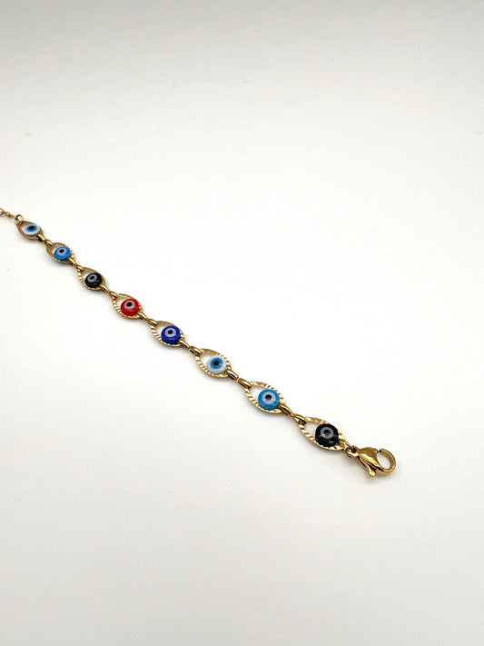 Watchful Chain Bracelet
